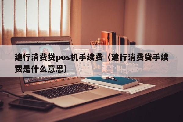 建行消费贷pos机手续费（建行消费贷手续费是什么意思）