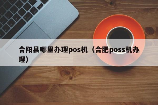 合阳县哪里办理pos机（合肥poss机办理）